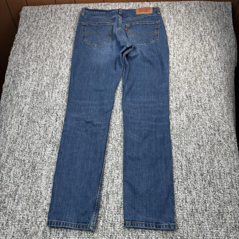 Levi's 511 Jeans Mens 32x32 Fits 31x30 Straight Leg Blue Denim Workwear